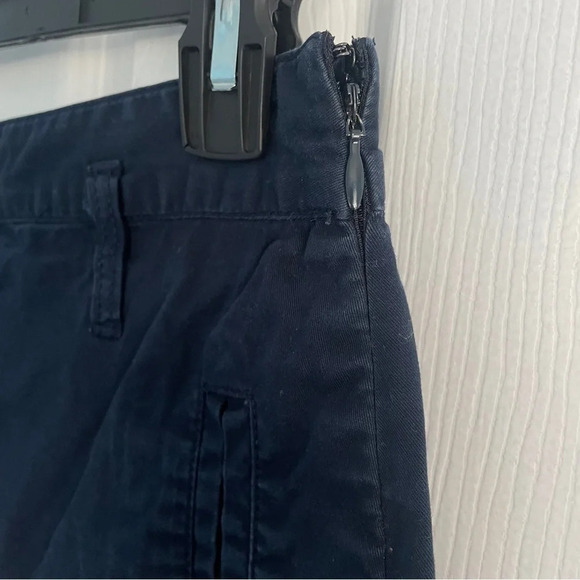 Old Navy Navy Blue Button Down Skirt Size 4 - Picture 5 of 6